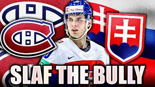 JURAJ SLAFKOVSKY IS BULLYING THE WORLD CHAMPIONSHIPS… AND IT'S AWESOME (Montreal Canadiens News)