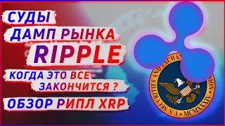 Cуды против Ripple | Дамп рынка | Когда это все закончится?| Обзор Рипл XRP | Аналитика рынка