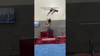 I can’t believe I made this 🤯 #gymnast #olympics #calisthenics #sports #fitness #ncaa #gymnastics