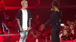 Justin Bieber feat. Jaden Smith -  Never Say Never LIVE AT MADISON SQUARE GARDEN (July, 19)