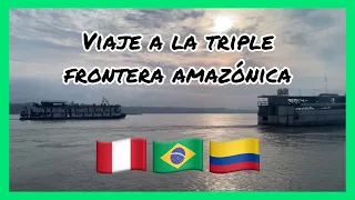 ⛴ Viaje en el Ferry desde Iquitos a la triple frontera amazónica - Video 1/3