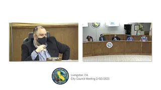 City of Livingston City Council Meeting February 2, 2021