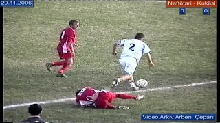 Video Arkiv Naftëtari   Kukësi 29 11 2006 Kategoria e Dytë,një gol spektakolar i Eno Gjondeda