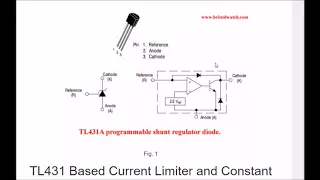 TL431 Based Current Limiter Constant Current Source Circuits