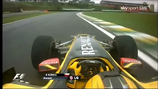 2010 Interlagos GP Q3 - Kubica Onboard