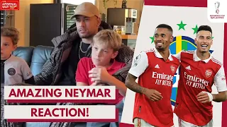 MUST WATCH! | Neymar REACTS After Arsenal Duo Gabriel Jesus & Martinelli Make Brazil World Cup Squad