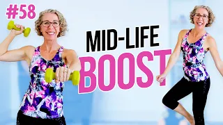 CARDIO + WEIGHTS Workout to Help You Age Gracefully | 5PD #58