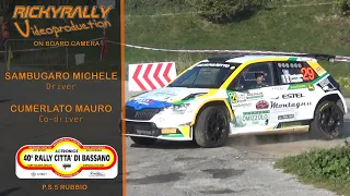 OBC SAMBUGARO - CUMERLATO // 40° Rally Citta' di Bassano 2023 // P.S.5 Rubbio