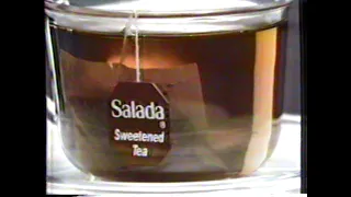 1987 Salada Sweetened Tea "Perfect sweetness in every bag" TV Commercial