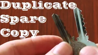 How To Copy or Spare Key In 3 minutes