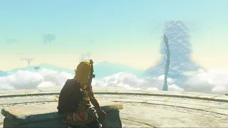 Legend of Zelda: Tears of the Kingdom - Jumping off to Hyrule