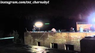 Прыжок Константина Давыдова (Съёмки - Чернобыль Зона Отчуждения)