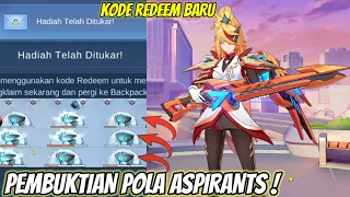 KODE REDEEM ML GRATIS & PEMBUKTIAN GACHA BANYAK AKUN ASPIRANTS DEMI PEMBUKTIAN POLA 40X DRAW !