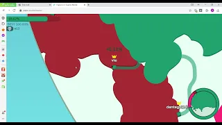 Paper.io 2 Teams Mode Map control  - 100.00%