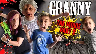 GRANNY THE MOVIE (In Real Life Horror Game) Part 2