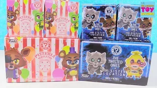 FNAF Pizzeria Simulator Twisted Ones Sister Location Funko Mystery Minis Opening | PSToyReviews