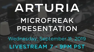 Arturia MicroFreak Demo Live Presentation