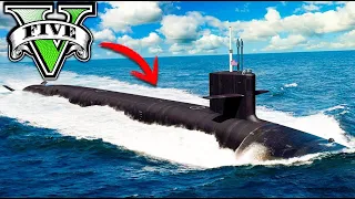 CONDUCIENDO UN SUBMARINO ARMADO EN GTA V ONLINE - GTA 5 ONLINE CAYO PERICO HEIST