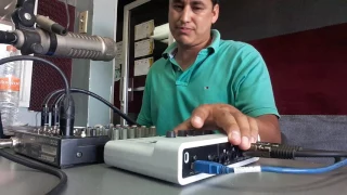 Como conectar Consola al interfaz de audio