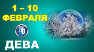 ♍ ДЕВА. ❄️ С 1 по 10 ФЕВРАЛЯ 2021 г. Сферы жизни. Таро прогноз 🌟