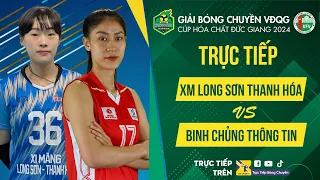 Tường thuật | XM LS THANH HÓA vs BINH CHỦNG THÔNG TIN | Bảng Nữ Giải bóng chuyền VĐQG cúp HCĐG 2024