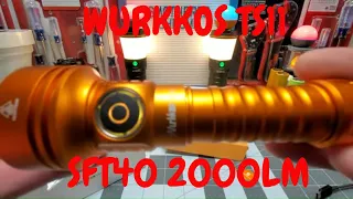 WURKKOS TS11 NEW UPDATED VERSION SFT40 LED 2000LM 616M