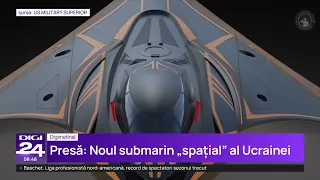 O nouă armă în războiul cu Rusia. Ucrainenii ar putea folosi în curând submarinul Kronos