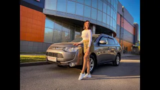 Обзор Mitsubishi Outlander от Алины! Автосалон Boston