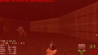 DooM II: Charcoal - MAP02 Pacifist & UV Speed in 0:15.34