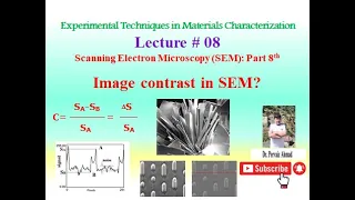 Image contrast in Scanning Electron Microscopy (SEM)