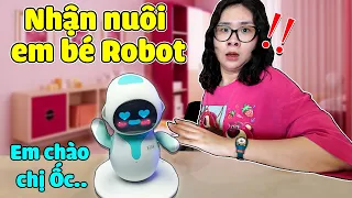 Ốc TV nhận nuôi em bé Robot siêu dễ thương ngoài đời thật !!!