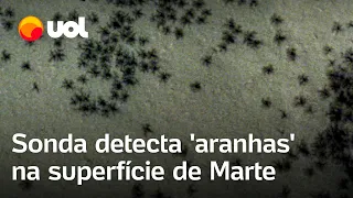 'Aranhas' em Marte? Sonda da Agência Espacial Europeia detecta fenômeno no planeta vermelho