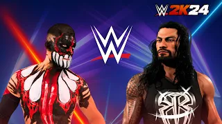 WWE 2K24  Demon Finn Balor vs Roman Reigns |New WWE 2K24