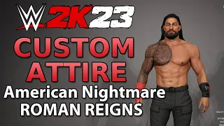 WWE 2K23 Custom Superstar Attire: American Nightmare Cody Rhodes