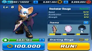 Sonic Forces - Rockstar Rouge New Character Coming Soon Update - All 71 Characters Unlocked Gameplay