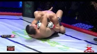 Wang Sai (CHINA) vs Yasuhiro Horiuchi (JAPAN) - Kunlun Cage Series 6 Title fight - 10/21- LXH