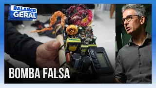 FAMÍLIA DE ROMEU ZEMA SEGURA: Bomba enviada para governador era falsa | BALANÇO GERAL MINAS