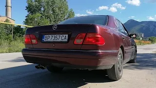 Mercedes Burnout (w210)