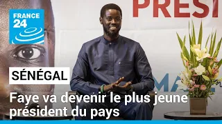 Bassirou Diomaye Faye, proche de Sonko, en passe de devenir le plus jeune président du Sénégal