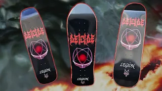 Check Your Head DEICIDE Skate Deck Promo Available Now