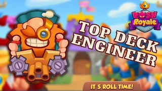 What is this Engineer doing? It's the best deck Engineer - Rush Royale 18.0 (vertical version)