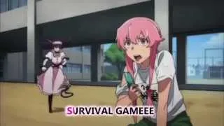 Mirai Nikki OP 1 Kuusou Mesorogiwi ( Karaoke ) [Off Vocals]