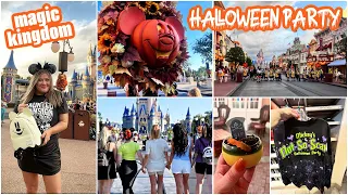 HALLOWEEN AT DISNEY! 🎃 Mickey's Not So Scary Halloween Party 2023 + We Ate Inside The Castle!