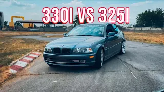 DRIFT REVIEW - BMW E46 325I VS 330I! STREET DRIFT CARS