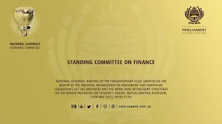 Standing Committee on Finance, 24th May 2022