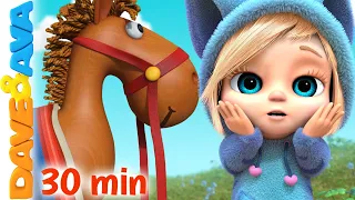 😍 Alice the Camel and More Kids Songs | Nursery Rhymes by Dave and Ava 😍