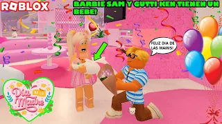 Barbie Sam Y Gutti Ken Tienen Un Bebe Y Festejamos El Dia De Las Madres! Roleplay 😍❤❤