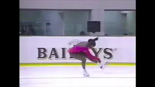 Surya Bonaly (FRA) - Silver Medal | Ladies Long Program | 1994 NHK Trophy - Japanese Commentary