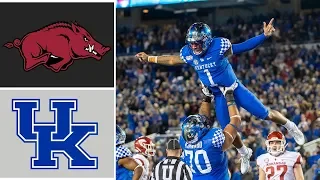 Arkanas vs Kentucky Week 7 Highlights 2019