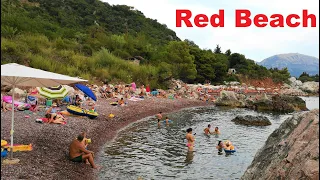 Montenegro, Sutomore - the famous Red Beach - why does everyone want to come here?